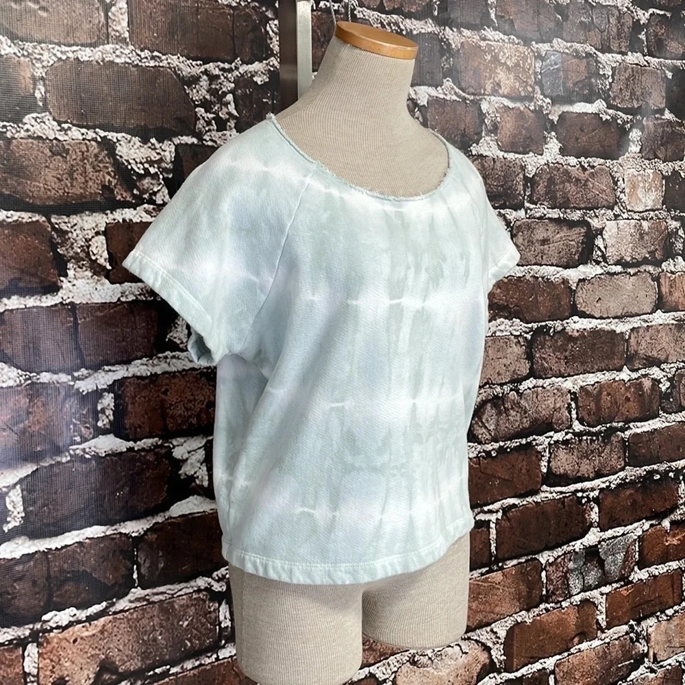 R.G. Kane T-Shirt Tie Dye Print Green White Size XS - Picture 7 of 11